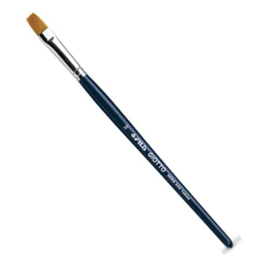 Giotto Taklon Synthetic Hair Flat Paint Brush 1pc